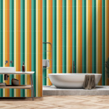 Motif à rayures des années 70