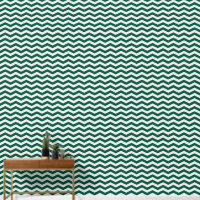 Motif à rayures zig zag Chevron vert sarcelle