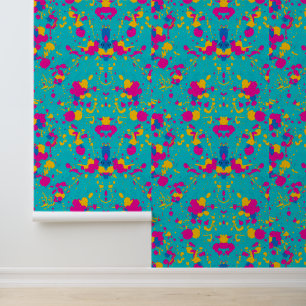 Papier Peint Motif Abstrait coloré pour peinture