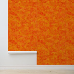 Papier Peint Motif Abstrait orange