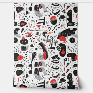 Papier Peint Motif Abstrait Shapescape