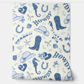 Papier Peint Motif amusant de la Cowgirl Côtière Club Bach dans (Déroulement)