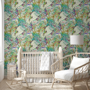 Papier Peint Motif animal cool - Art fine licorne 1