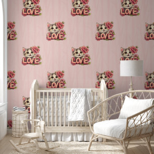 Papier Peint Motif animal cool - Cute Cats 6