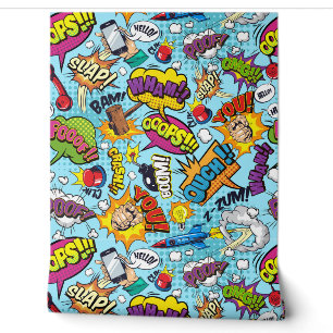 PAPIER PEINT MOTIF BD