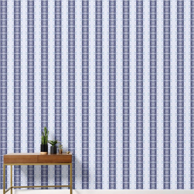 Papier Peint Motif bleu (Couloir)