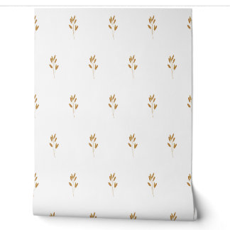 Papier Peint motif botanique simple et sans couture avec plan