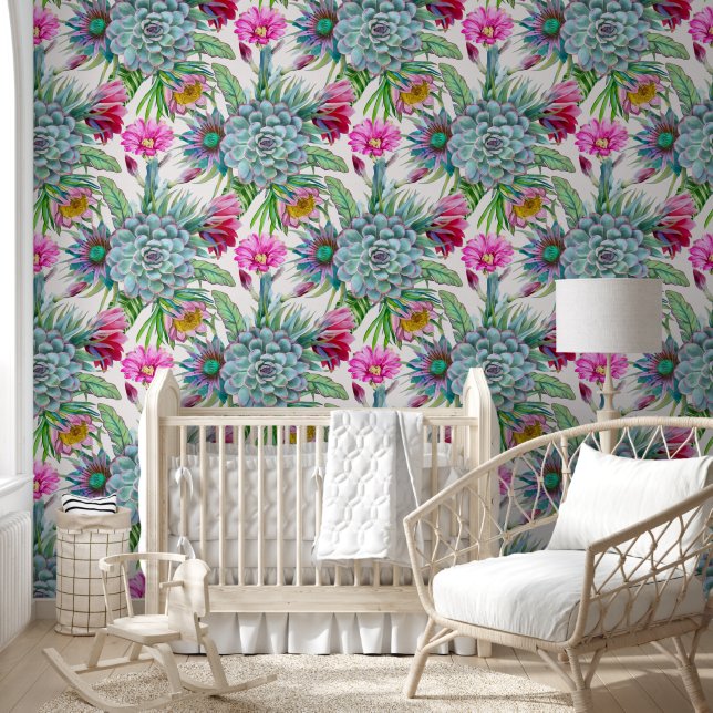 Papier Peint Motif cactus (Enfants)