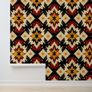 Papier Peint motif carrelé cool Sud-Ouest