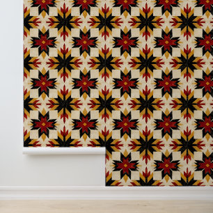 Papier Peint motif carrelé cool Sud-Ouest