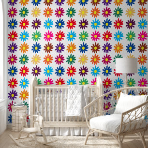 Papier Peint Motif coloré Fleur de marais