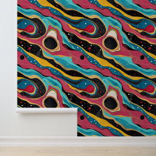 Papier Peint motif cool en faux marbre