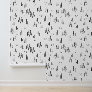 Papier Peint Motif d'art de Forest Line