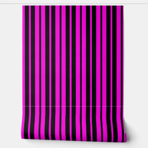 Papier Peint Motif de bandes verticales violettes noires