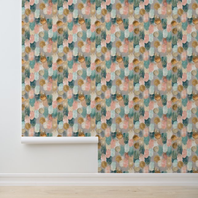 Papier Peint Motif de brosse vertical dynamique (2) (Application)