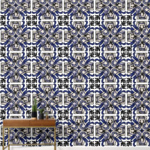 Motif de carreau méditerranéen orné