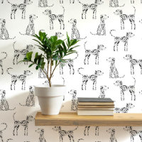 Motif de chien dalmate