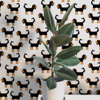 Motif de chien épagneul