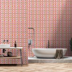 Papier Peint Motif de cœur élégant