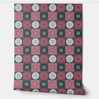 Papier Peint motif de fleurs