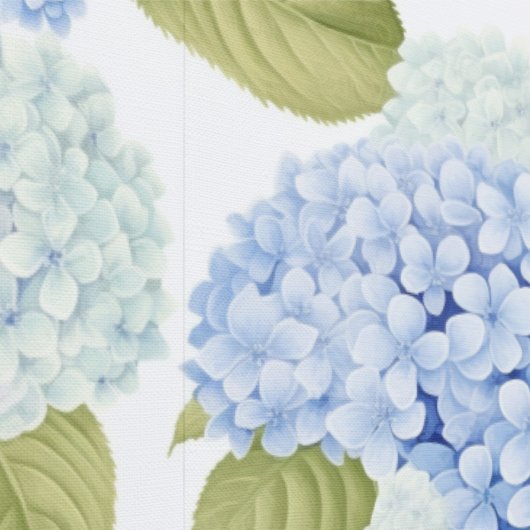 Papier Peint Motif de fleurs d'hydrangea bleu élégant  (Couture)