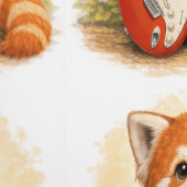 Papier Peint Motif de guitare pour enfants avec Panda Rouge Mig (Couture)