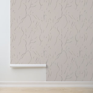 Papier Peint Motif de ligne Abstraite minimaliste