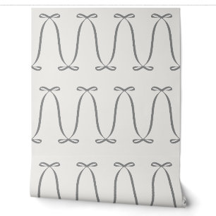 Papier Peint Motif de nœud minimal Élégant Neutre design modern