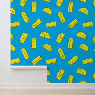 Papier Peint Motif de nourriture mexicaine Tortilla Wraps
