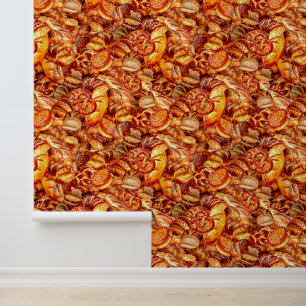 Papier Peint Motif de pain cuit