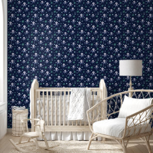 Papier Peint Motif de Pieuvre Mignonne