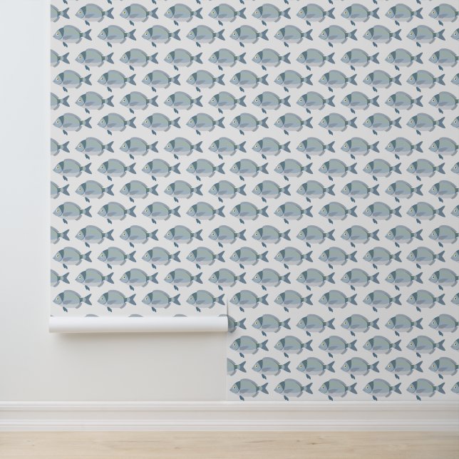 Papier Peint Motif de poisson (Application)