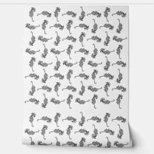 Papier Peint motif de reptiles Aliens