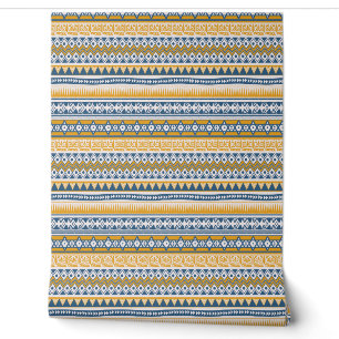 Papier Peint Motif de Tribal Aztec