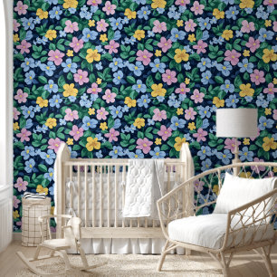 Papier Peint Motif des fleurs de printemps