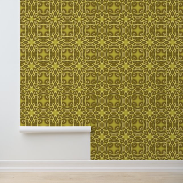 Papier Peint Motif d'or (Application)