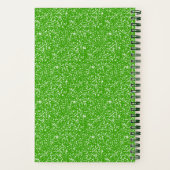Papier peint Motif du Carnet de composition verte (Verso)