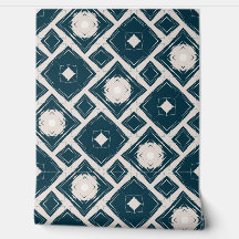 Motif Géométrique Noir Et Crème Moderne Carrelage