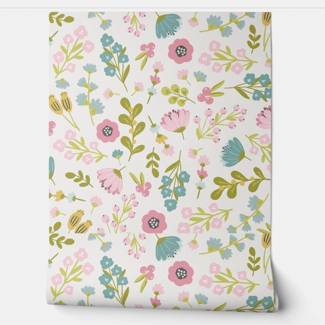 Papier peint Motif joli (Déroulement)