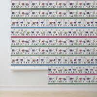 Motif Llama Stripe