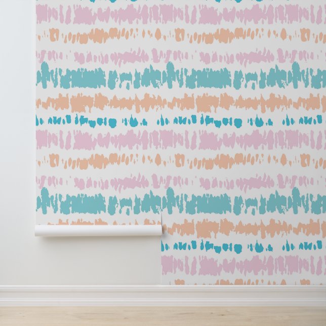 Papier Peint Motif Pastel Batik (Application)