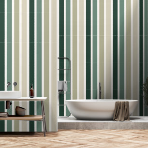 Papier Peint Motif rayé coloré vert moderne