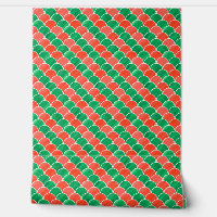 Motif Red Green Christmas Scale