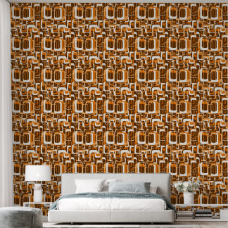 Papier Peint Motif rétro 1971