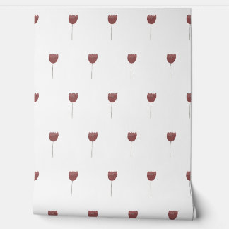 Papier Peint motif simple botanique sans couture avec des fleur