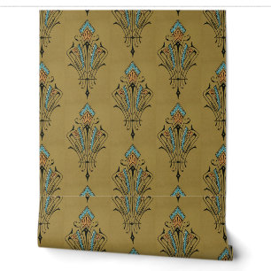 Papier Peint Motif textile Art nouveau Christopher