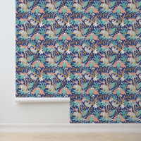 Motif Tropical Blue Sloth
