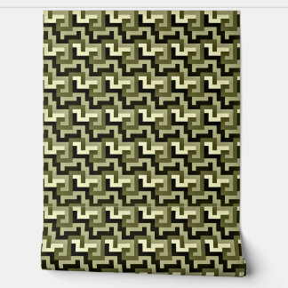 Papier peint Motif vert