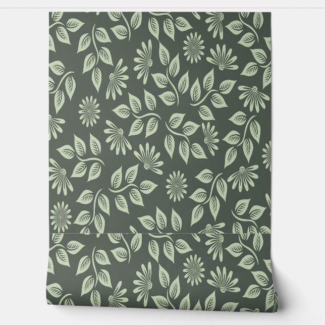 Papier Peint Motifs de décoration  (Déroulement)