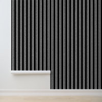 Motifs rayés verticaux irréguliers DIY #3 noir bla